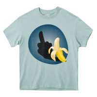Arona Dirty Joke Halloween Costume Joke Middle Finger Banana Heavy Core Tee - lanVoArt