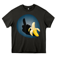 Asphalt Dirty Joke Halloween Costume Joke Middle Finger Banana Heavy Core Tee - lanVoArt