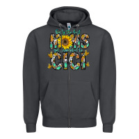 Smoke only the best moms get promoted to cici Zipper Hoodie - CowhideDigitalArt