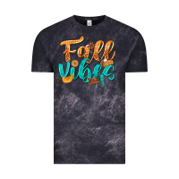 Cloud Black Fall Vibes with Food Vintage Tee - texasbilliewilder