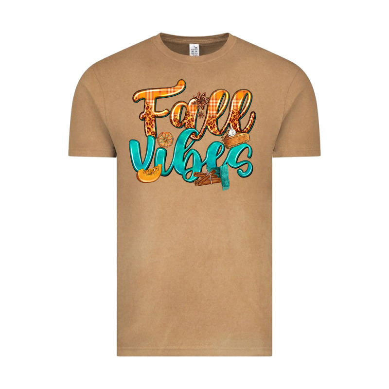 Fall Vibes With Food Vintage Tee by texasbilliewilder | Teevron