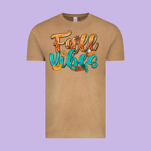 Fall Vibes With Food Vintage Tee Designed By Texasbilliewilder