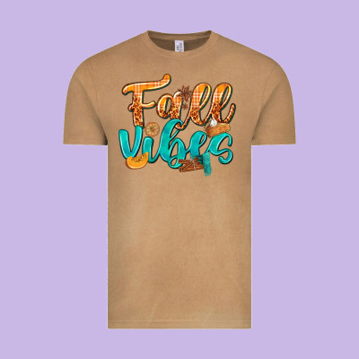 Fall Vibes With Food Vintage Tee Designed By Texasbilliewilder