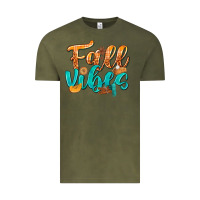 Vintage Olive Fall Vibes with Food Vintage Tee - texasbilliewilder