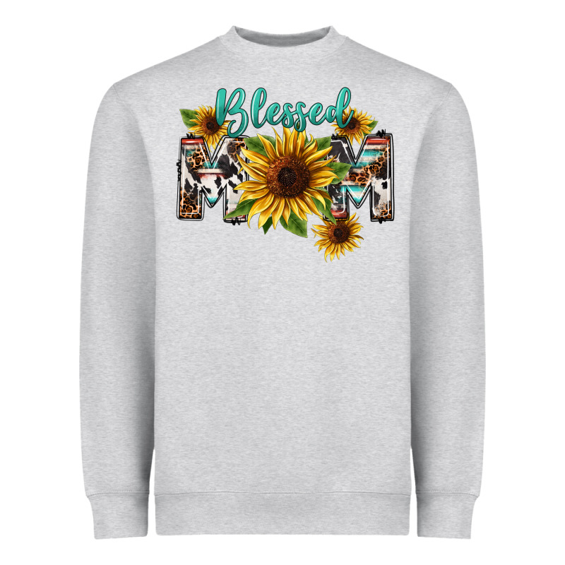 Blessed Mom Mother's Day Heavyweight Sweatshirt by FaDigitalArtStudio | Teevron