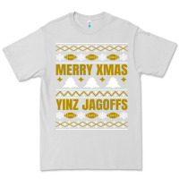 Dove Grey Merry Christmas Yinz Jagoffs Pittsburgh Pennsylvania Xmas Gifts 1 Premium Tee - lanVoArt