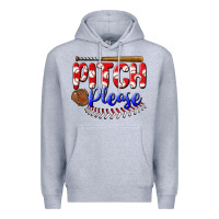 Heather Grey pitch please Premium Hoodie - BundleAndBundleShop