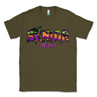 Army Green senior 2024 halloween Classic Tee - RanaPortraitStore