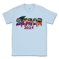 Dusty Blue senior 2024 halloween Classic Tee - RanaPortraitStore