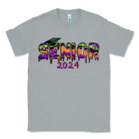 Heather Grey senior 2024 halloween Classic Tee - RanaPortraitStore