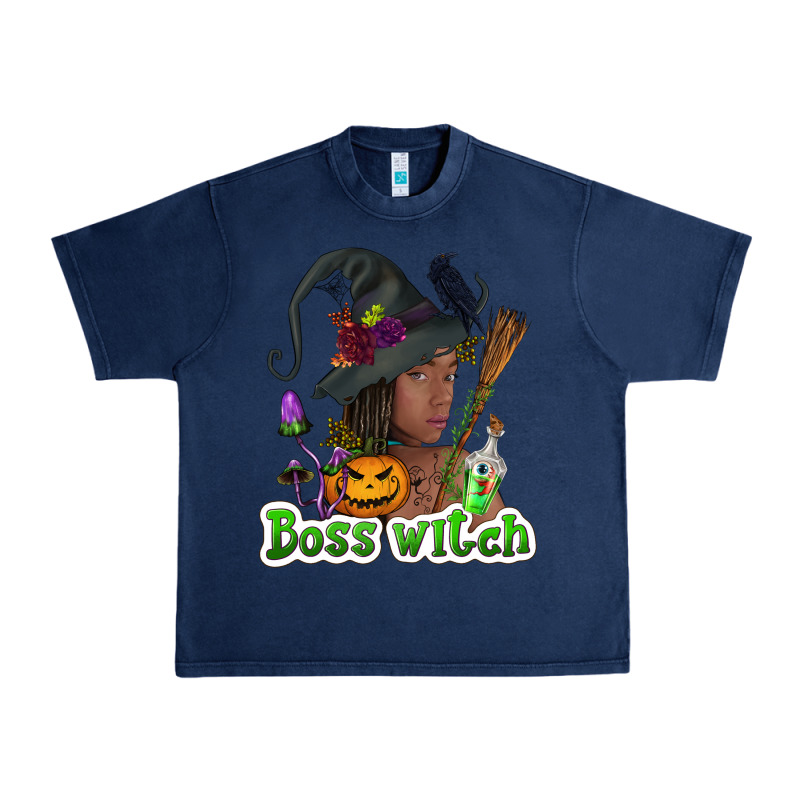 Boss Witch Afro Urban Heavy Tee by NancyCooperArtShop | Teevron