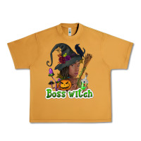 Peanut Butter Boss witch afro Urban Heavy Tee - NancyCooperArtShop