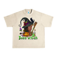 Sandshell Boss witch afro Urban Heavy Tee - NancyCooperArtShop