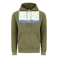 Vintage Olive doodle flowers sippy cup tbs Vintage Hoodie - TumblerDesignByShophia