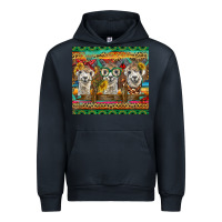 Navy alpacas Urban Hoodie - BarkalooDesign