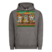 Pigment Tornado alpacas Urban Hoodie - BarkalooDesign