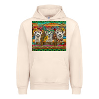 Sandshell alpacas Urban Hoodie - BarkalooDesign