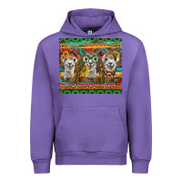 Tulip alpacas Urban Hoodie - BarkalooDesign