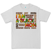 Dove Grey i am a black mom Premium Tee - LillyAllenDesigns