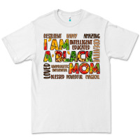White i am a black mom Premium Tee - LillyAllenDesigns