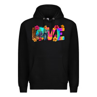 Black turtle love Premium Hoodie - RanaPortraitStore