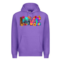 Purple turtle love Premium Hoodie - RanaPortraitStore