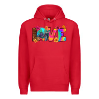 Red turtle love Premium Hoodie - RanaPortraitStore