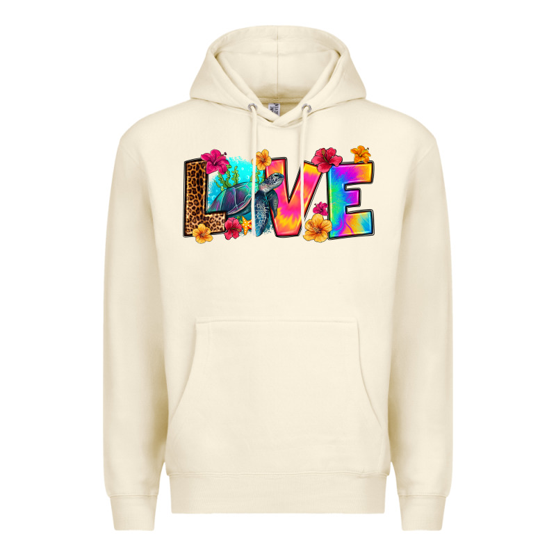 Turtle Love Premium Hoodie by RanaPortraitStore | Teevron
