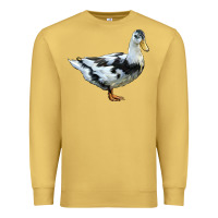 Antique Gold Ancona Duck Premium Sweatshirt - LillyAllenDesigns