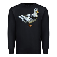 Black Ancona Duck Premium Sweatshirt - LillyAllenDesigns