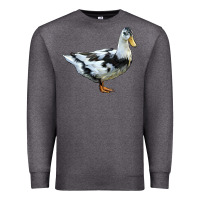 Charcoal Heather Ancona Duck Premium Sweatshirt - LillyAllenDesigns