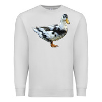 Dove Grey Ancona Duck Premium Sweatshirt - LillyAllenDesigns