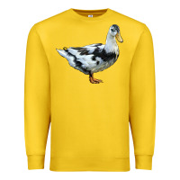 Lemon Ancona Duck Premium Sweatshirt - LillyAllenDesigns