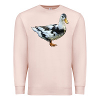 Pale Pink Ancona Duck Premium Sweatshirt - LillyAllenDesigns