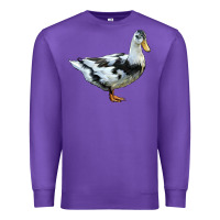 Purple Ancona Duck Premium Sweatshirt - LillyAllenDesigns
