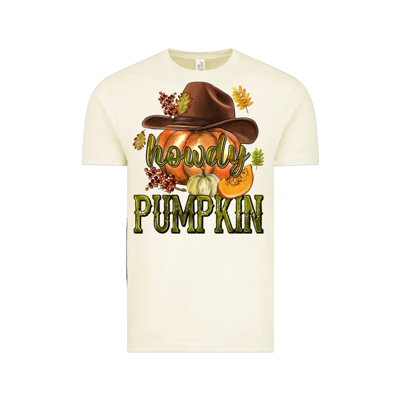 Howdy Pumpkin Vintage Tee by texasbilliewilder | Teevron