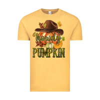 Vintage Mustard Howdy Pumpkin Vintage Tee - texasbilliewilder