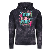 Cloud Black Love hope cure cancer Awareness Vintage Hoodie - HowdyJamesFarm
