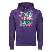Cloud Purple Love hope cure cancer Awareness Vintage Hoodie - HowdyJamesFarm