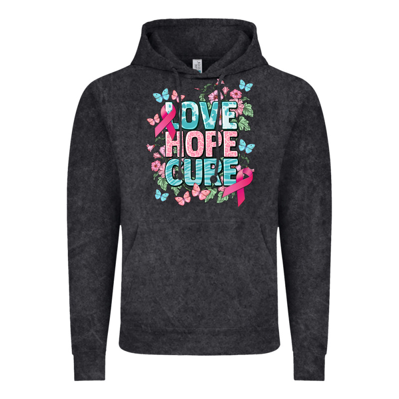 Love Hope Cure Cancer Awareness Vintage Hoodie by HowdyJamesFarm | Teevron