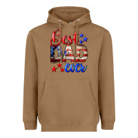 Toasted Coconut Best Dad Ever Heavyweight Hoodie - LillyAllenDesigns