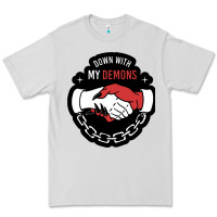 Dove Grey awesome down with my demons  for gift adult and kids men women  2021 Premium Tee - lanVoArt