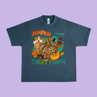 Pumpkin Spice Everything Urban Heavy Tee Designed By Nancycooperartshop