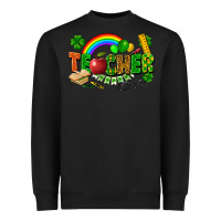 Black teacher st patrick Heavyweight Sweatshirt - FaDigitalArtStudio