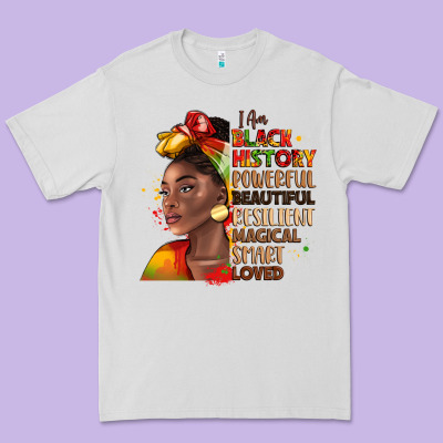 I Am Black History Premium Tee Designed By Lillyallendesigns