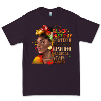 Plum i am black history Premium Tee - LillyAllenDesigns