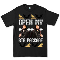 Black what we do in the shadows christmas sweater design—open my big packa Premium Tee - lanVoArt