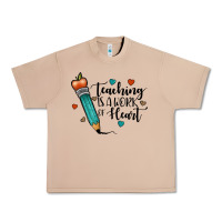Burro teaching i̇s a work of heart Urban Heavy Tee - JahusDesignShop
