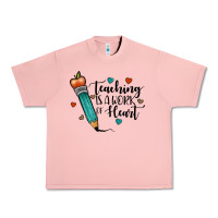 Salmon teaching i̇s a work of heart Urban Heavy Tee - JahusDesignShop