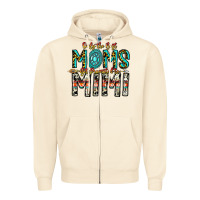 Sandshell Only The Best Moms Get Promoted To Mimi Zipper Hoodie - CowhideDigitalArt